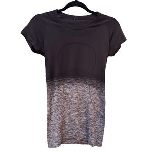 Lululemon Swiftly Tech Short Sleeve Fade White Black